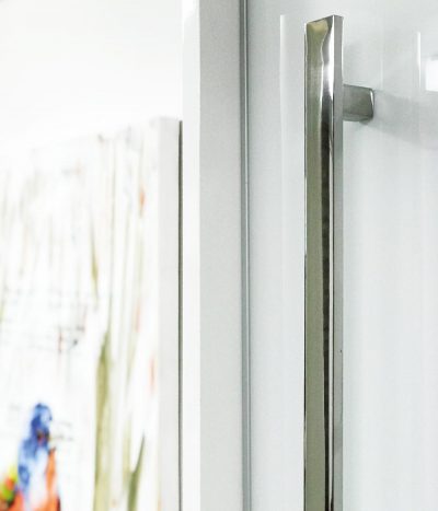 Puxador Inox Para Porta Trio