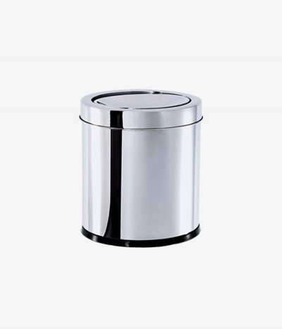 Lixeira Inox Com Tampa Basc