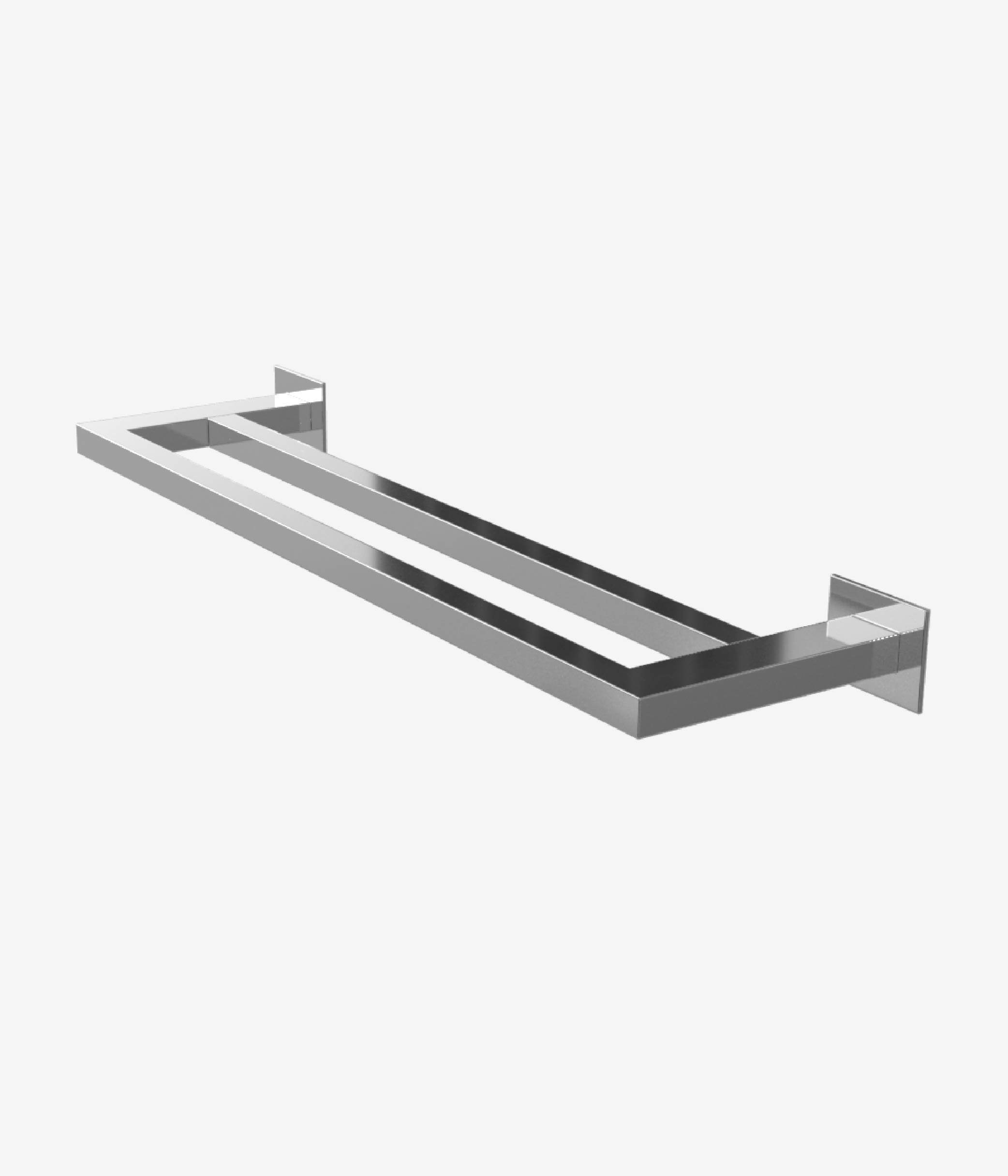 Toalheiro Inox Duplo Manna Toalheiro Inox Duplo Manna