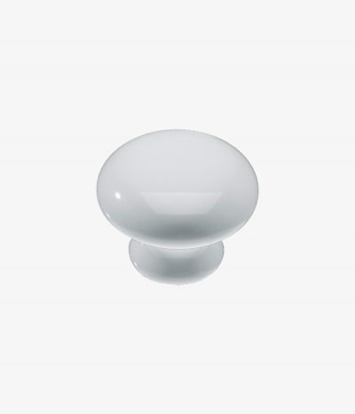 Puxador Ponto Cerâmica Branco IL 7038