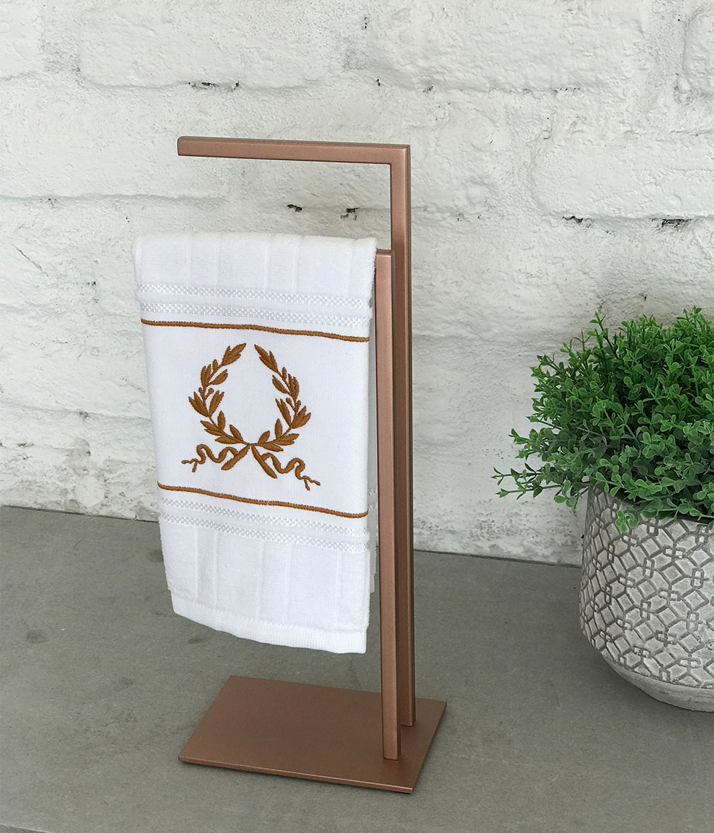 Porta Toalha Inox Duplo Línea Porta Toalha Inox Duplo Línea