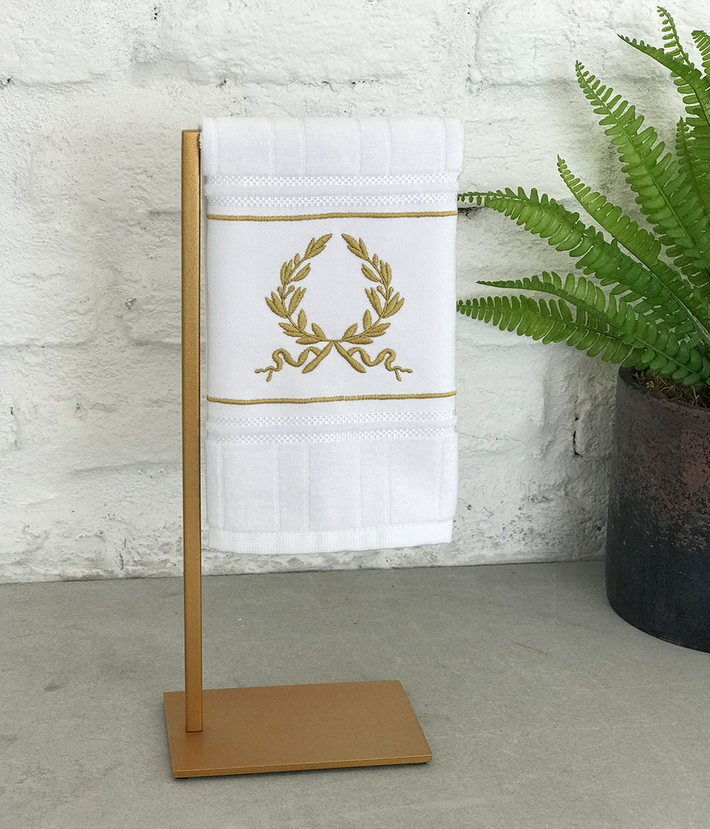 Porta Toalha Inox Simples Línea