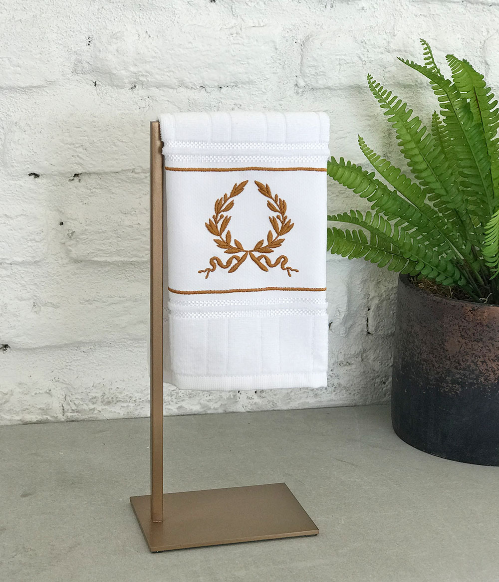 Porta Toalha Inox Simples Línea