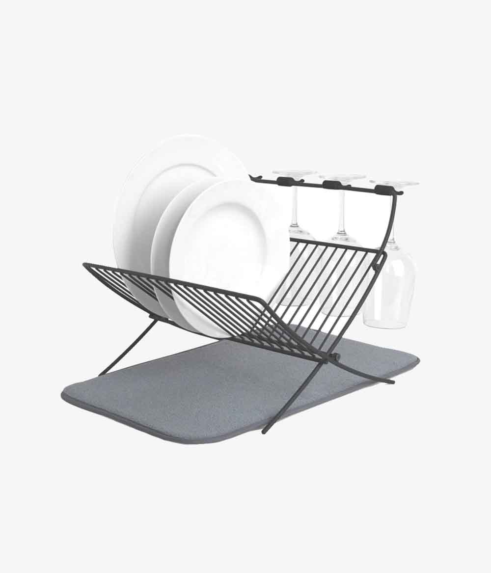 Escorredor XDRY Folding Rack Charcoal 01 Escorredor XDRY Folding Rack Charcoal 01