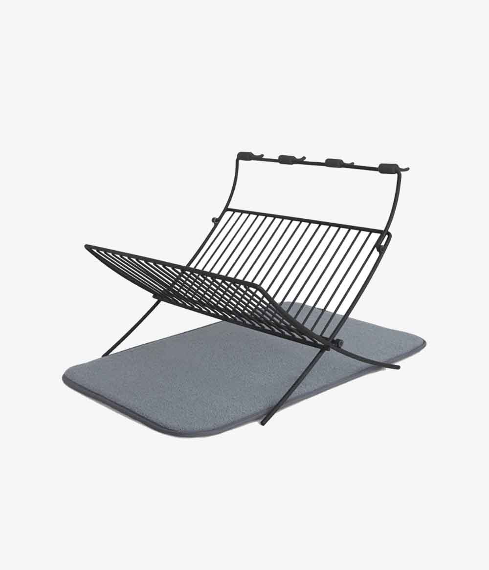 Escorredor XDRY Folding Rack Charcoal 02 Escorredor XDRY Folding Rack Charcoal 02