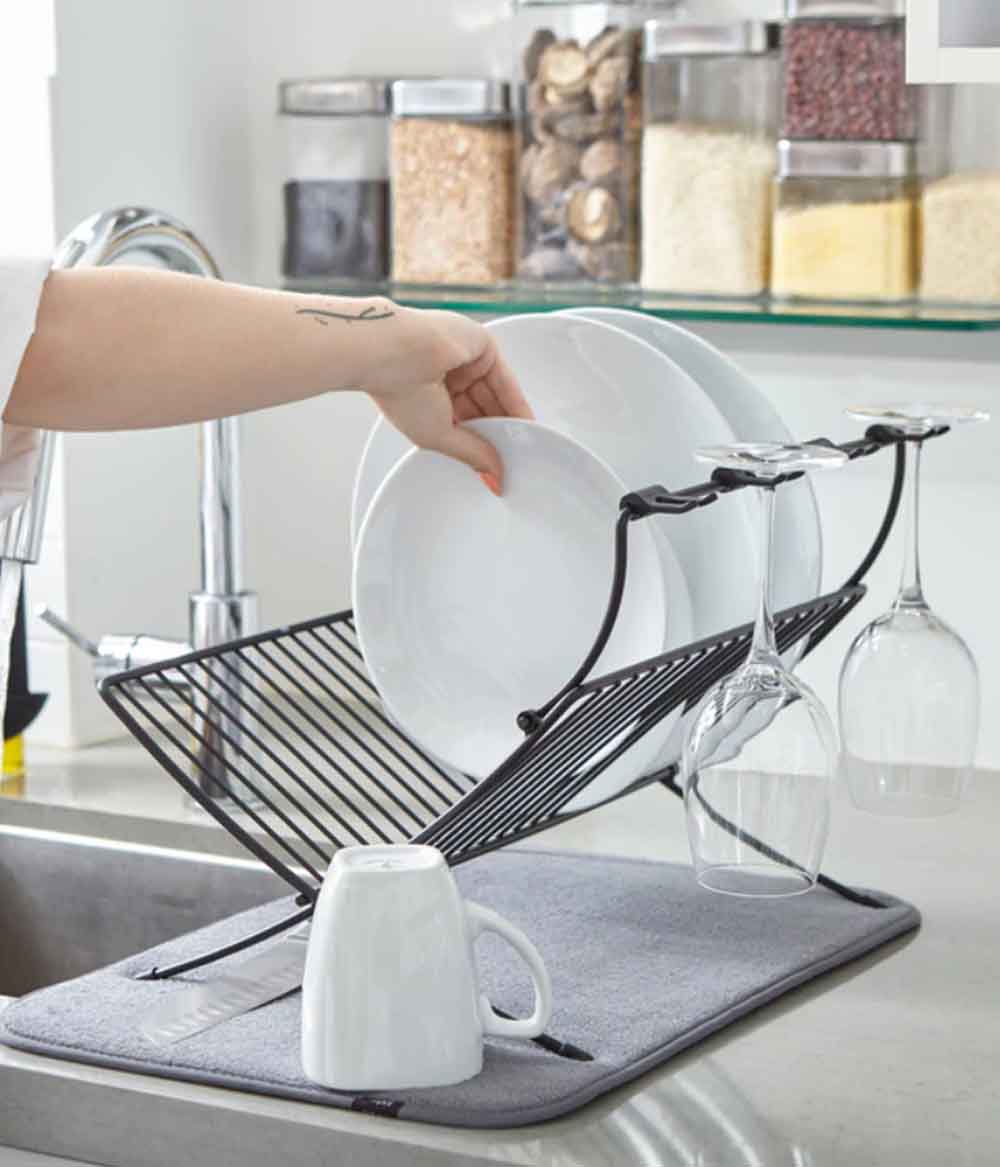 Escorredor XDRY Folding Rack Charcoal 05 Escorredor XDRY Folding Rack Charcoal 05