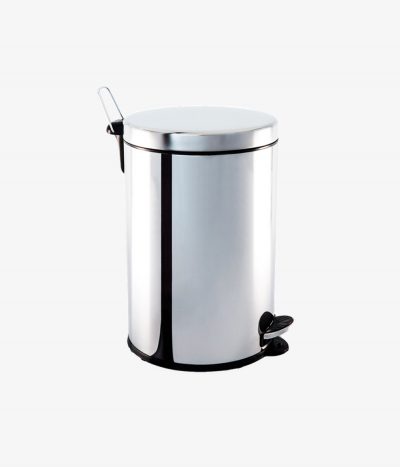Lixeira Inox c/ Pedal e Balde