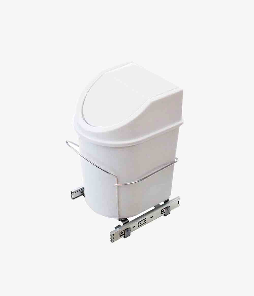 LIXEIRA UNIT. DE BASE 12L INOX 230X420X280MM Lixeira Unit de Base 12L Inox