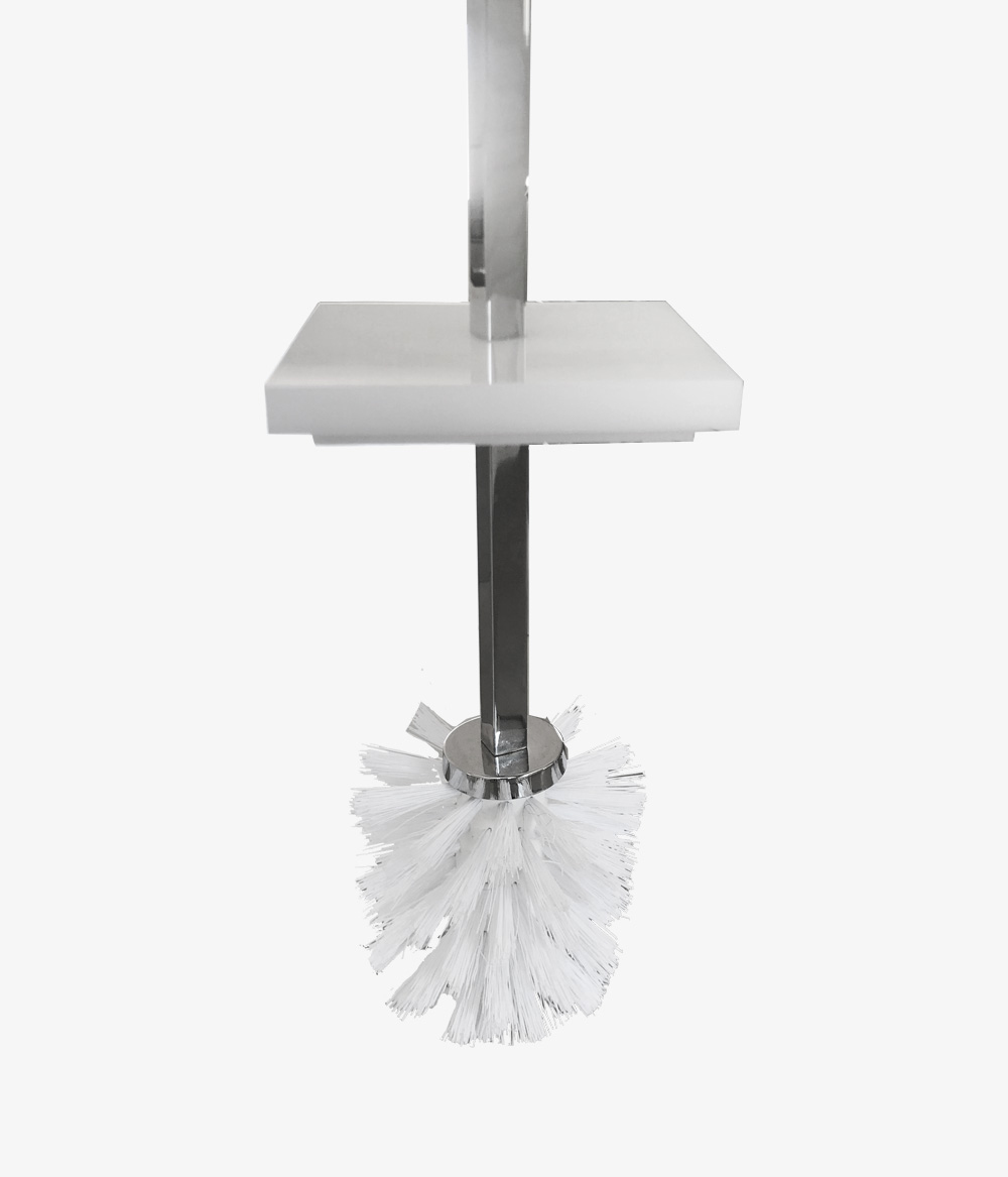 Escova banheiro branca 02