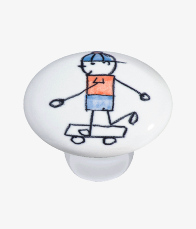 Puxador menino skate