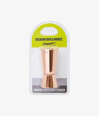 Dosador duplo bronze